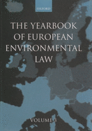 Yearbook of European Environmental Law