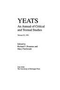 Yeats Annual Critical Textual Studies 1991 Yeats - Finneran, Richard J (Editor), and Fitzgerald, Mary, RGN, MN, PhD (Editor)