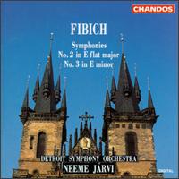 Zdenek Fibich: Symphony No.2 In E Flat, Op.38/Symphony No.3 In E Minor, Op.53 - Detroit Symphony Orchestra; Neeme Jrvi (conductor)
