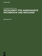 Zeitschrift Fr Angewandte Mathematik Und Mechanik. Band 58, Heft 2