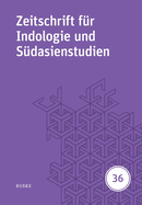 Zeitschrift f?r Indologie und S?dasienstudien 36