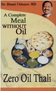 Zero Oil Thali: A Complete Meal without Oil - Chhajer, Bimal