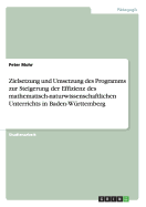 Zielsetzung Und Umsetzung Des Programms Zur Steigerung Der Effizienz Des Mathematisch-Naturwissenschaftlichen Unterrichts in Baden-Wurttemberg