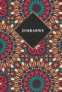 Zimbabwe: Ruled Travel Diary Notebook or Journey Journal - Lined Trip Pocketbook for Men and Women with Lines