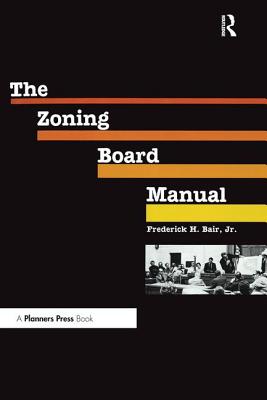 Zoning Board Manual - Bair Jr, Frederick