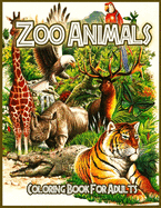 Zoo Animals Coloring Book: Stress Relieving Coloring Book