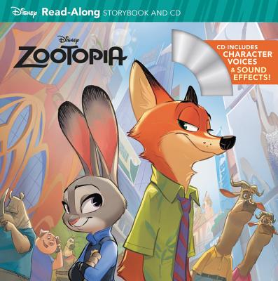 Zootopia Read-Along Storybook & CD - Disney Books