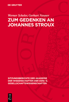 Zum Gedenken an Johannes Stroux: Sozialer Lebensprozess Und Erziehung - Scheler, Werner, and Neuner, Gerhart