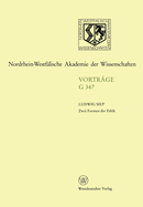 Zwei Formen der Ethik: 383. Sitzung am 19. April 1995 in Dsseldorf